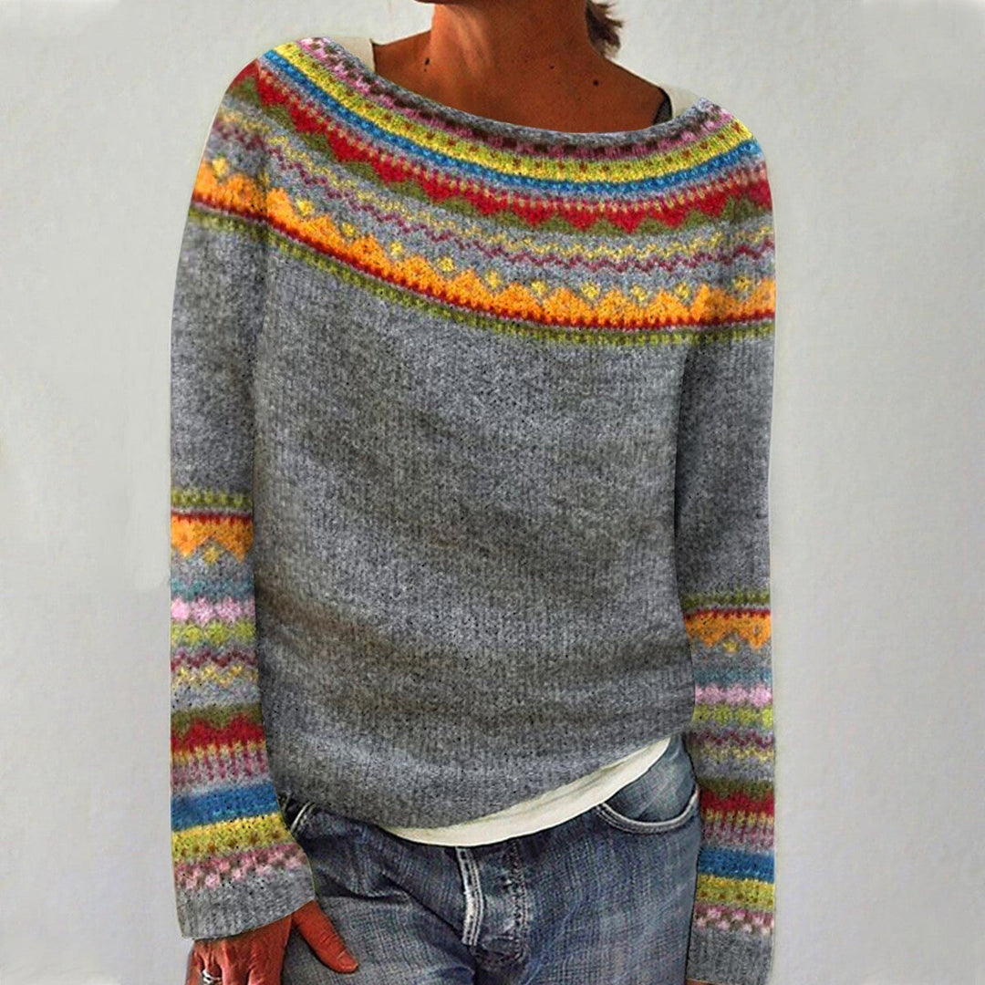 Kirra - Retro Knit Jumper for Women