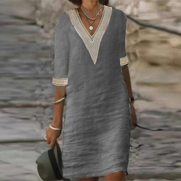 Eleera | V Neck Dress