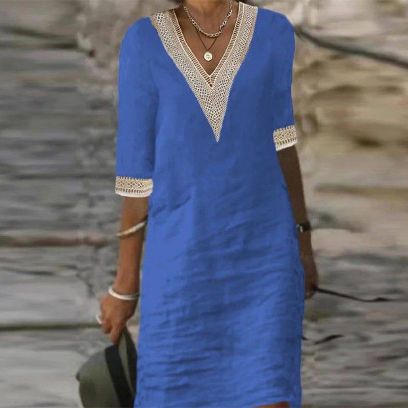 Eleera | V Neck Dress