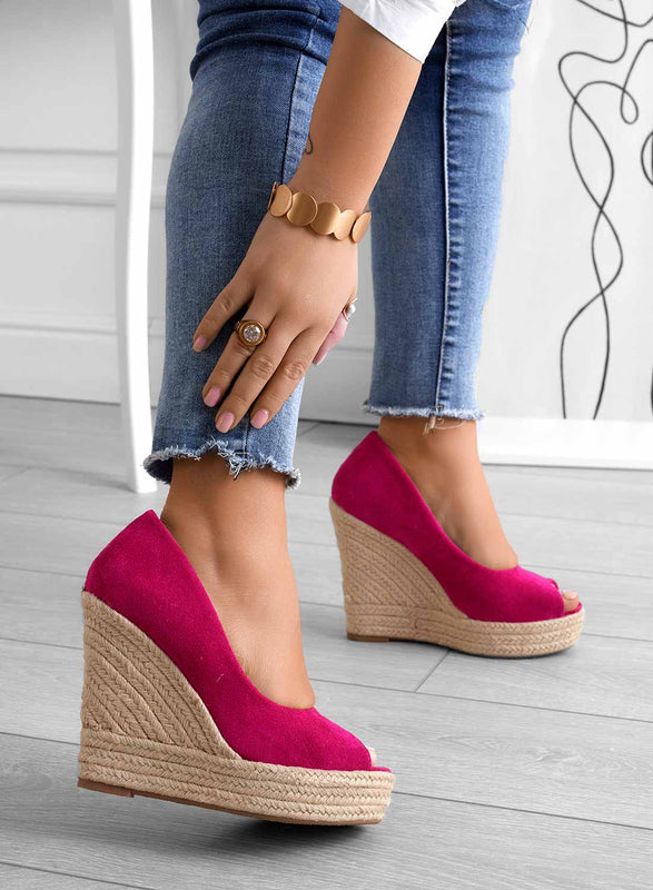 CLEO | stylish wedge espadrilles