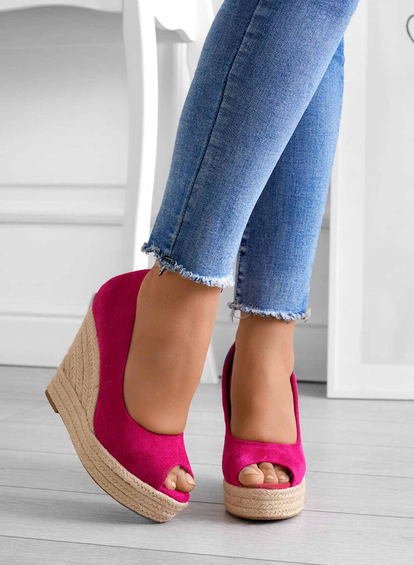 CLEO | stylish wedge espadrilles