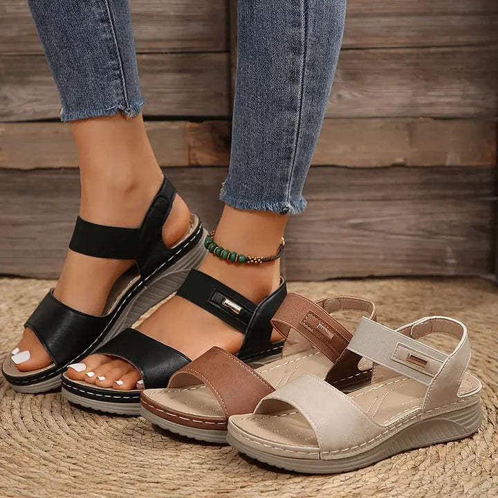 MALANDA | Women's summer wedge sandals