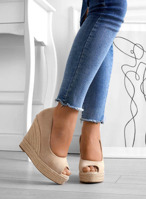 CLEO | stylish wedge espadrilles