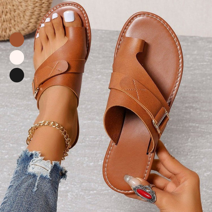 LILA | Lightweight Casual Fashion Flat Split Toe Sandals