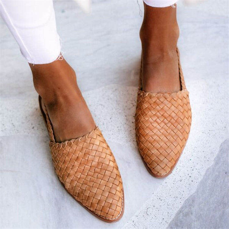 LUISA | Handwoven Moccasins