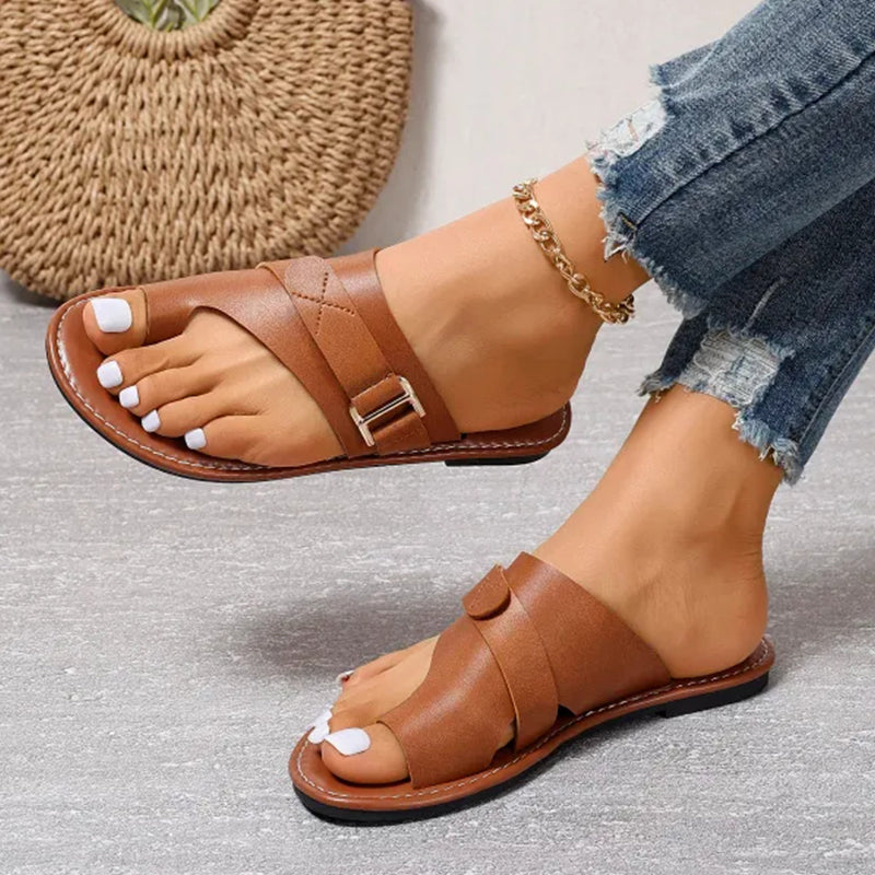 LILA | Lightweight Casual Fashion Flat Split Toe Sandals