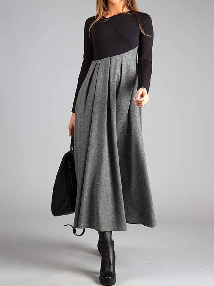 Ayla | Two-Toned Elegant Dress