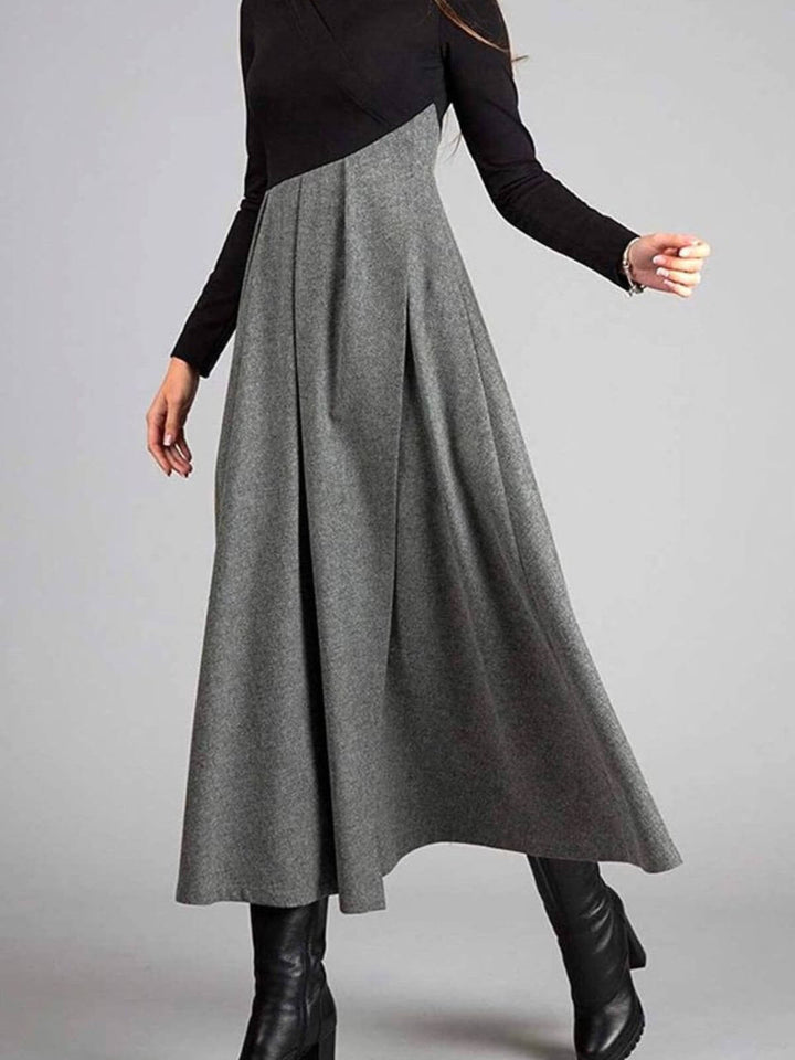Ayla | Two-Toned Elegant Dress