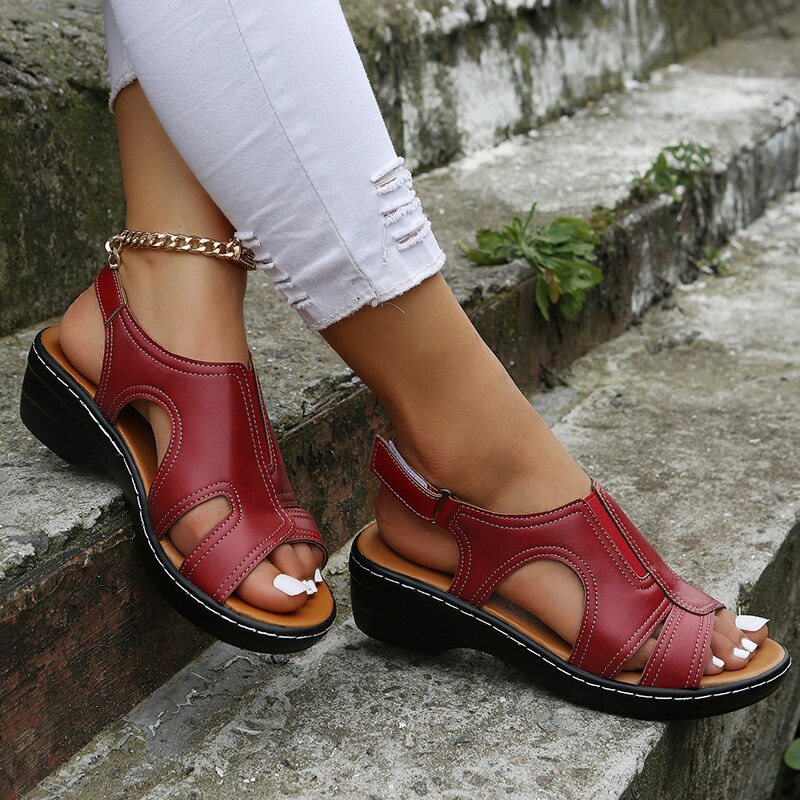 JOLIE | Orthopedic Leather Sandals