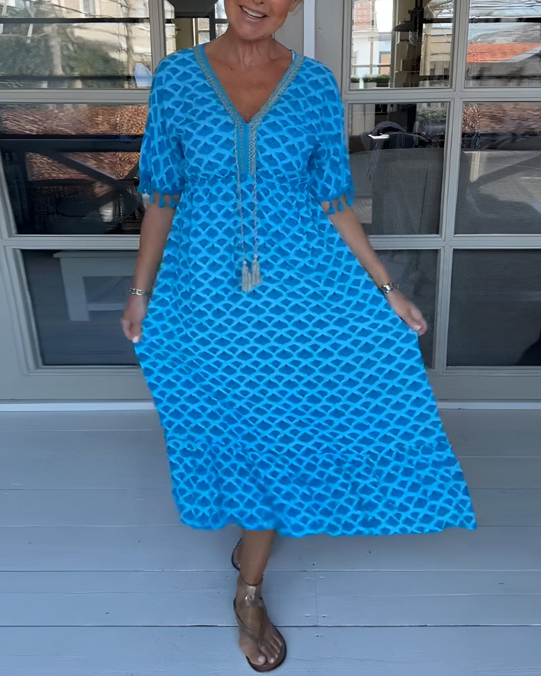 Brielle - Printed Summer Dress