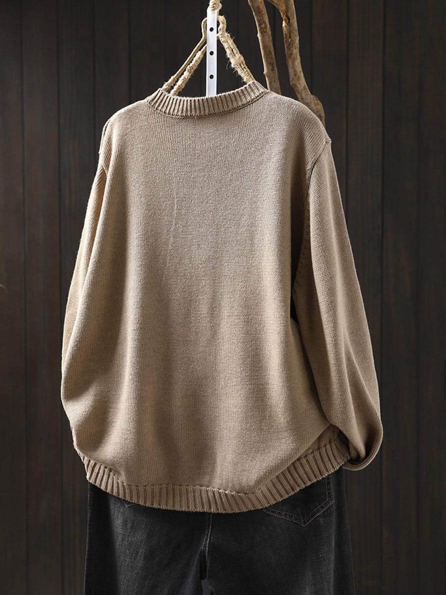 Gabi | Knitted Cardigan With Colorful Buttons