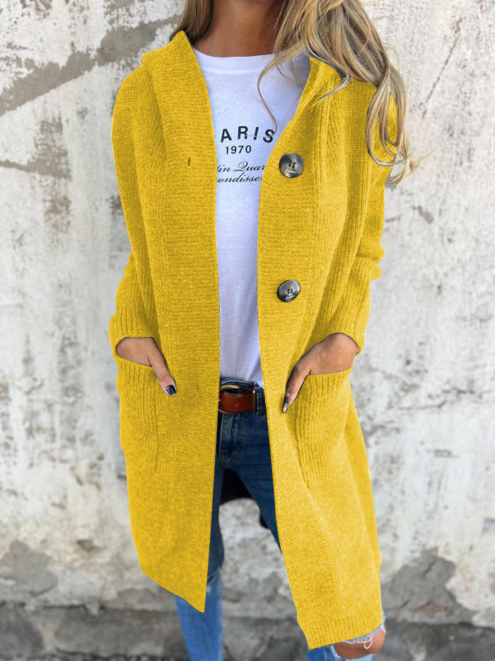 Aplie | Elegant Long Knit Cardigan