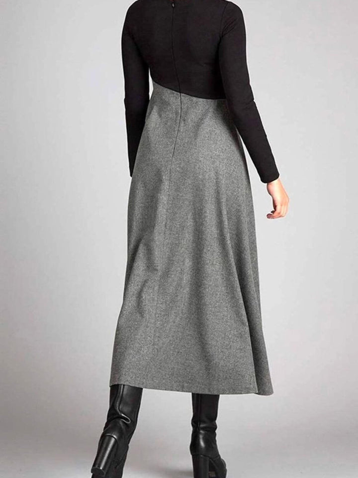 Ayla | Two-Toned Elegant Dress