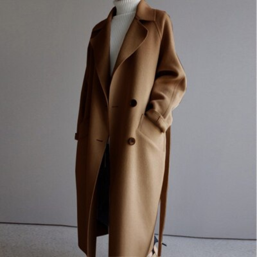 Isla - Women’s Wool Trench Coat