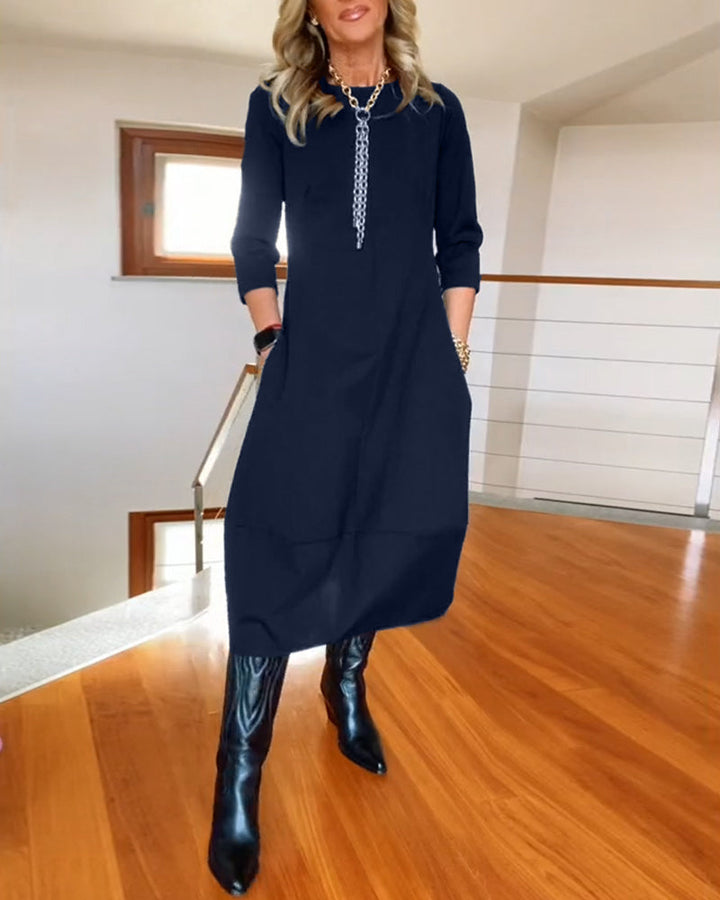 Sophia - Elegant Dress With Handmade Details