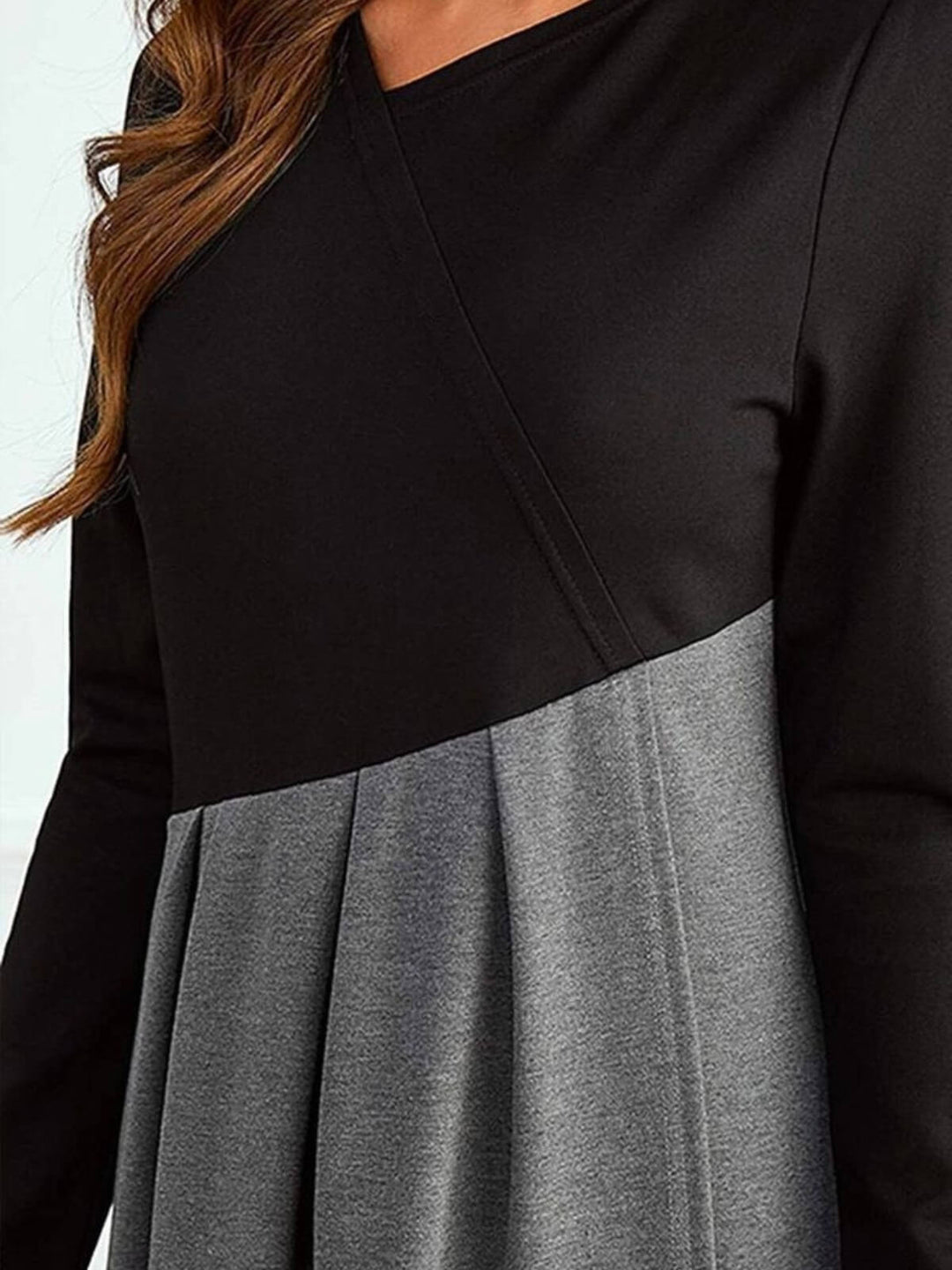 Ayla | Two-Toned Elegant Dress