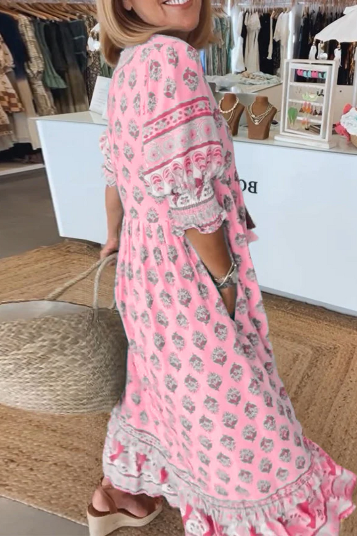 BETTY | BOHOBREEZE FLORAL DRESS