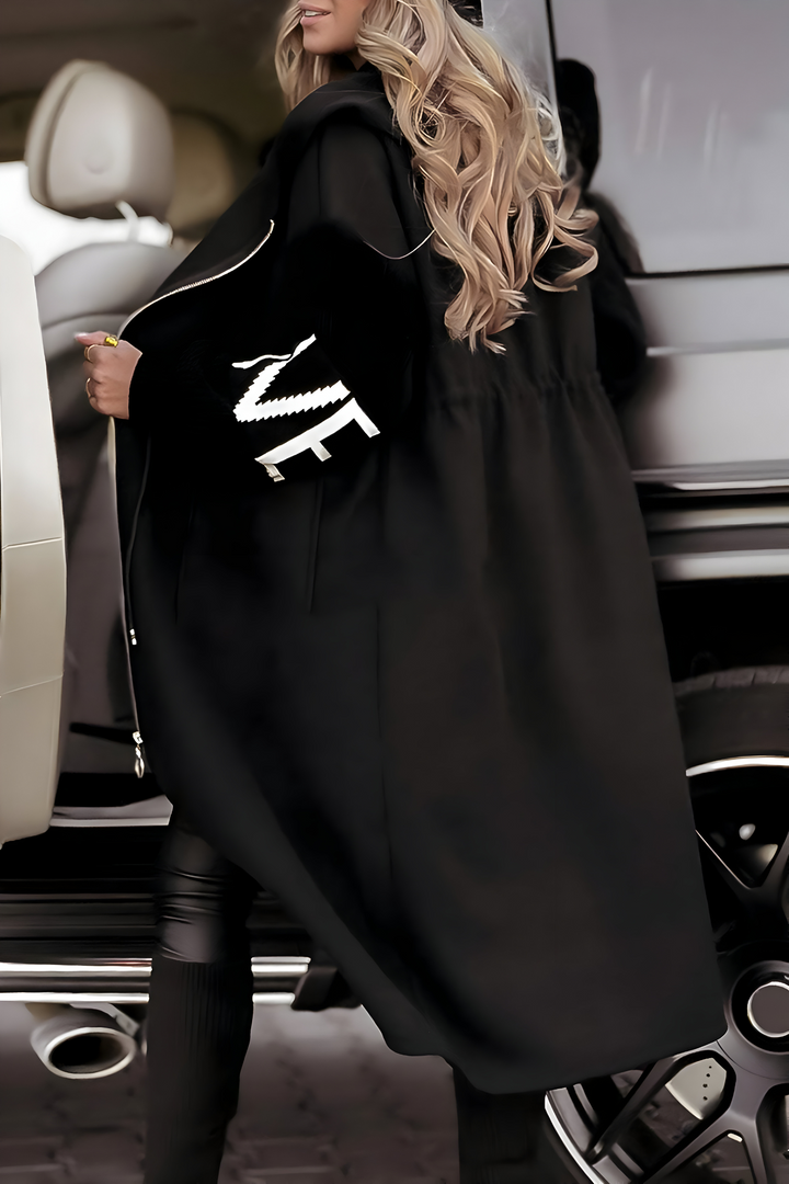 ROSANA – Elegant Hooded Coatigan