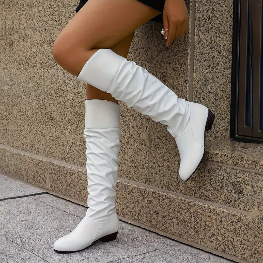 LULA | Women Leather Knee High Boots