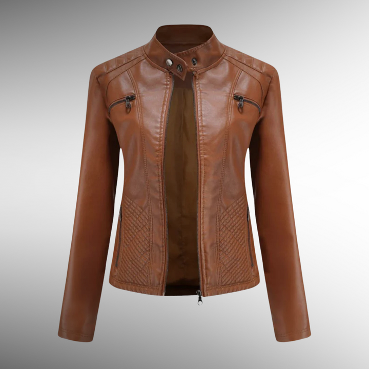 Robyn™ Stylish Leather Jacket