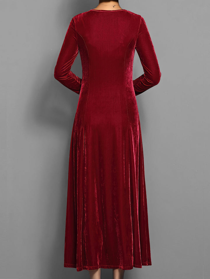 April | Soft Velvet Dress