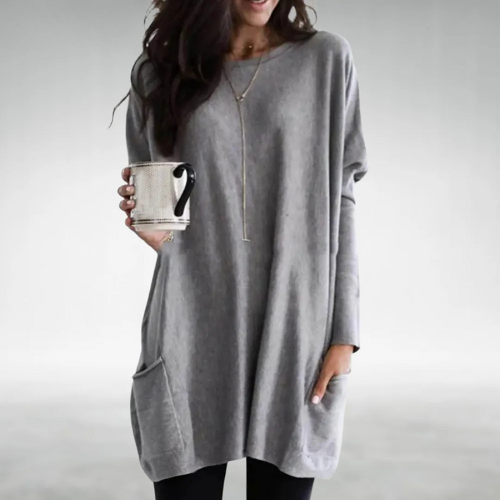 Reyna™ Oversized Jumper with Pockets
