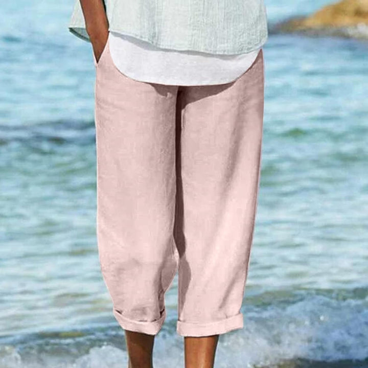 Clydel - Cropped Breezy Pants