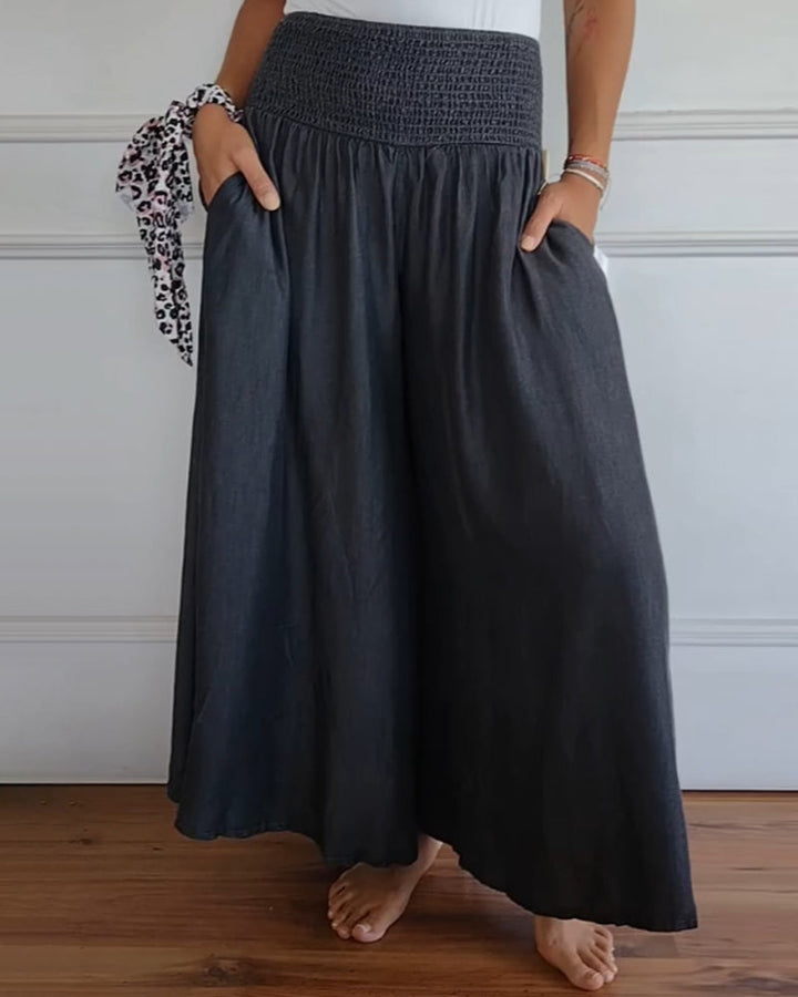 Mira - Elastic Waist Pants