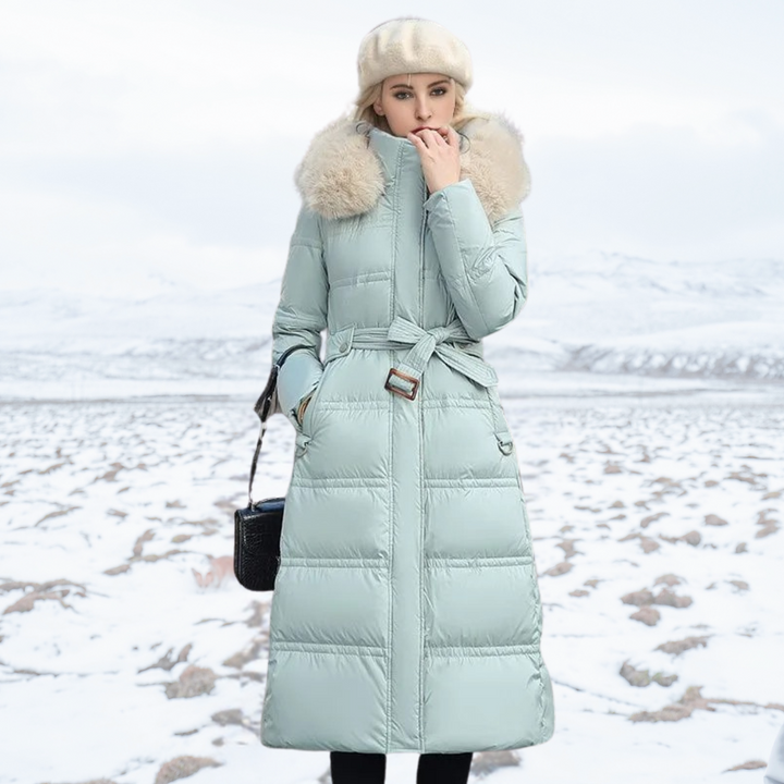 Lena™ - Luxury winter parka with fur hood