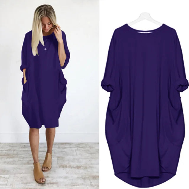 Amanda™ - Comfortable Tummy Covering Dress