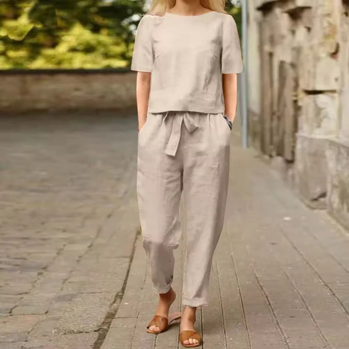 Eleanor - Linen Two-Piece Set