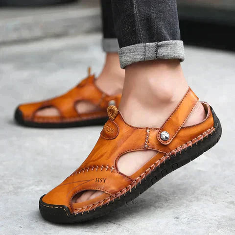 CHARLY | Orthopedic Leather Sandals