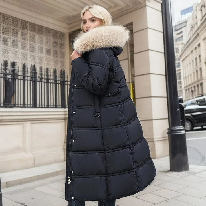 Lena™ - Luxury winter parka with fur hood