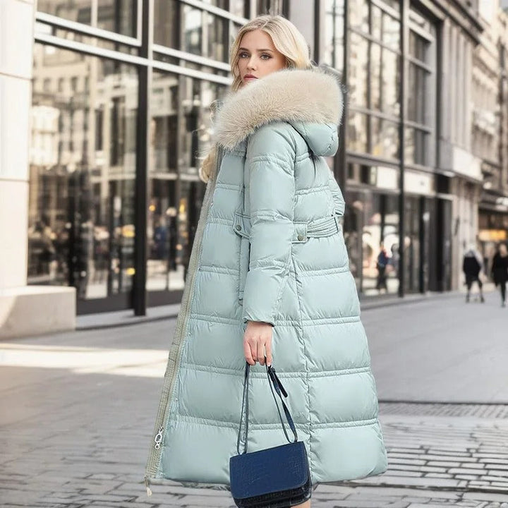 Lena™ - Luxury winter parka with fur hood