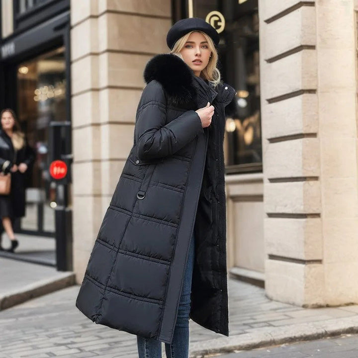 Lena™ - Luxury winter parka with fur hood