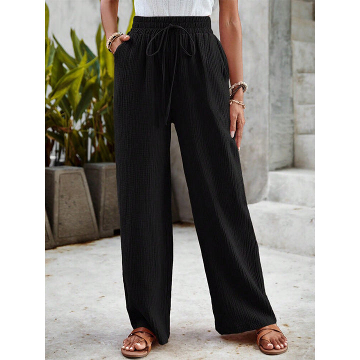 Avelina - Relaxed Fit Wide-Leg Trousers