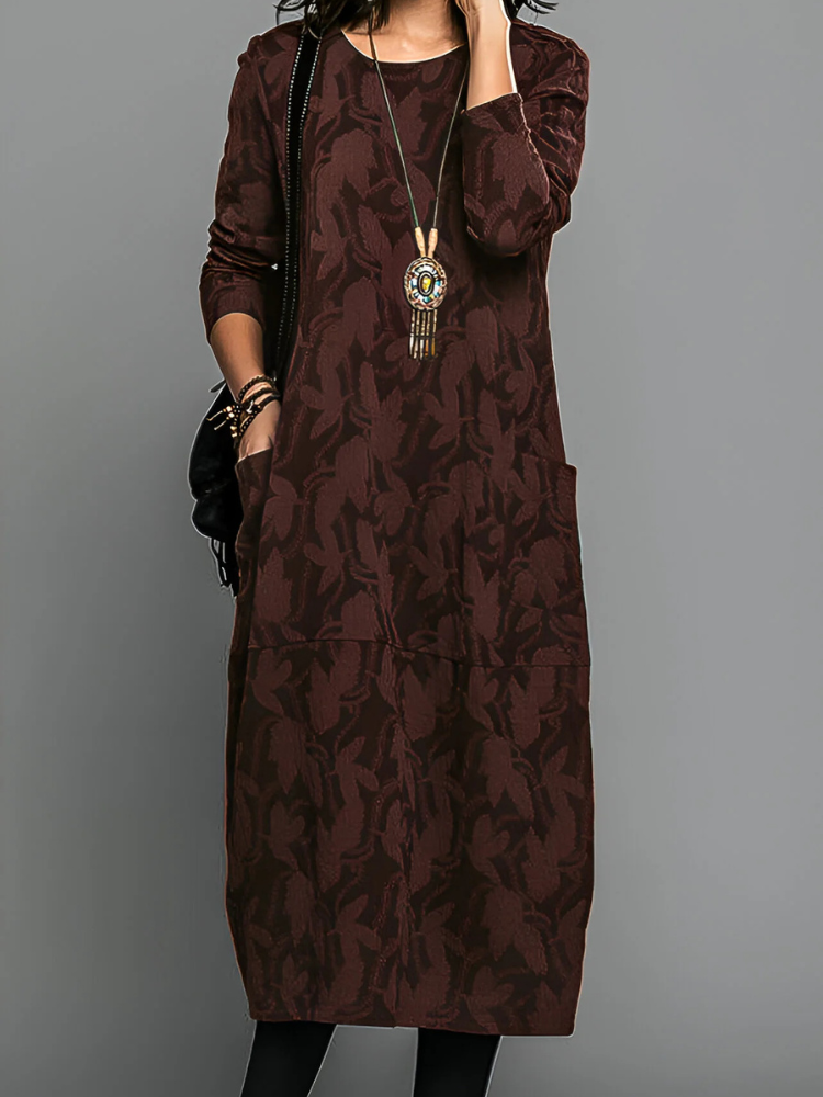 Bertha | Elegant Autumn Dress