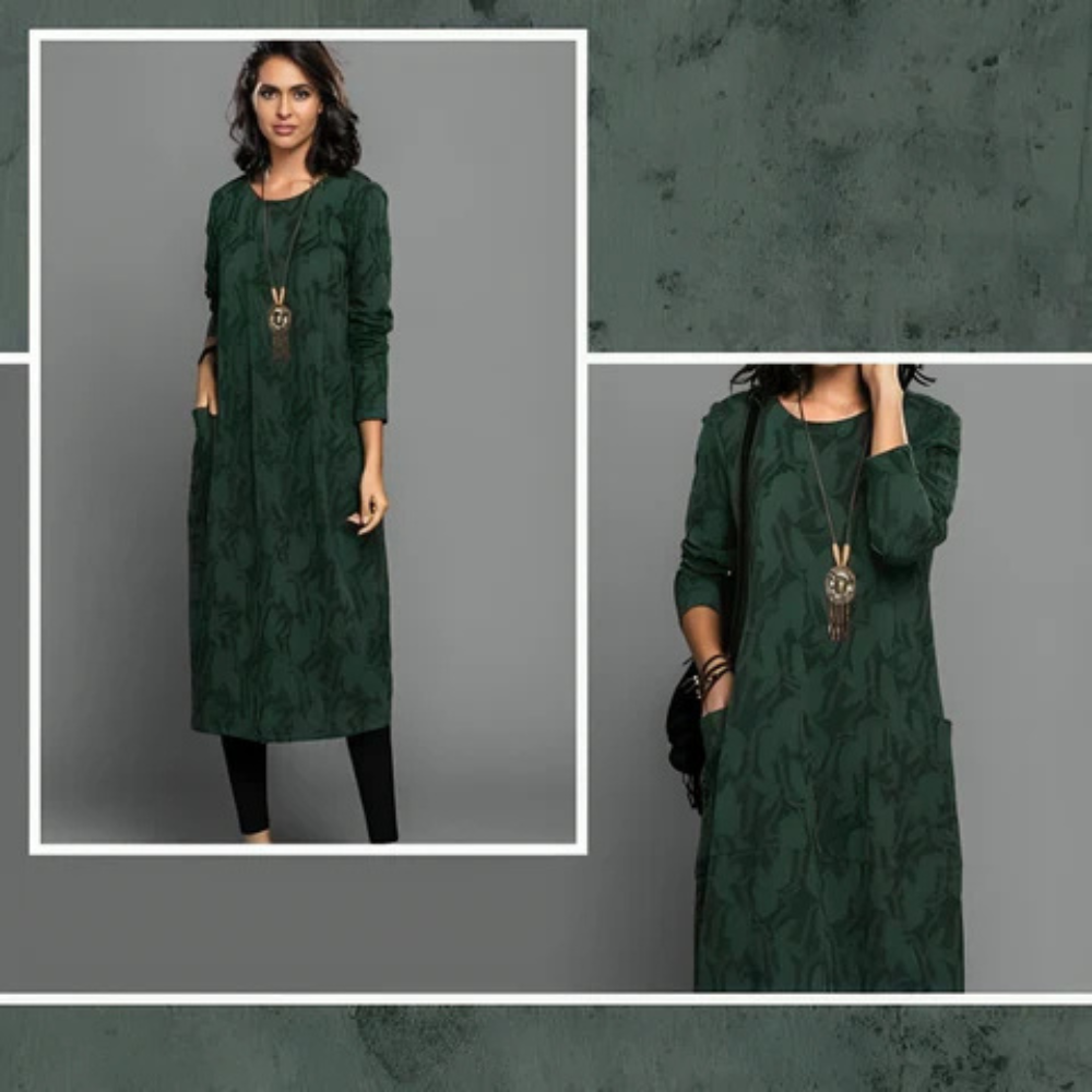 Bertha | Elegant Autumn Dress