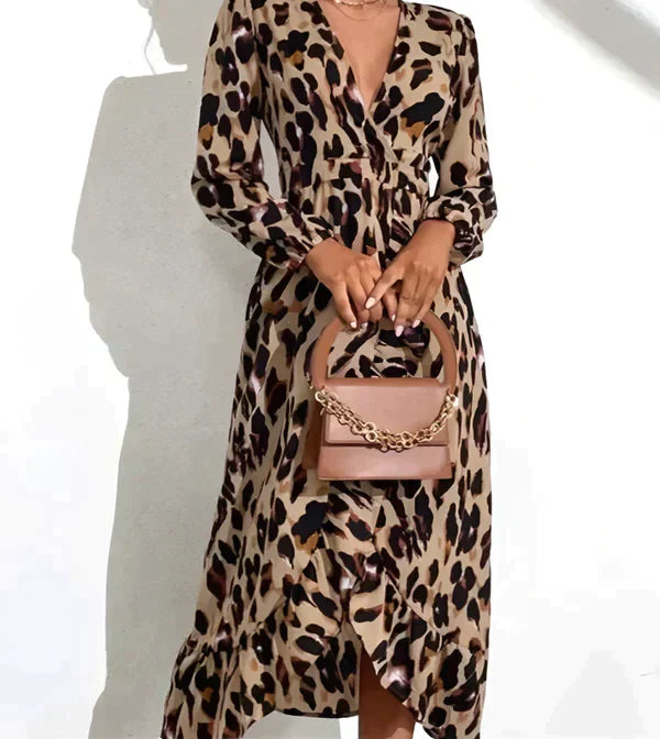 Quinn | Luxe Leopard Dress