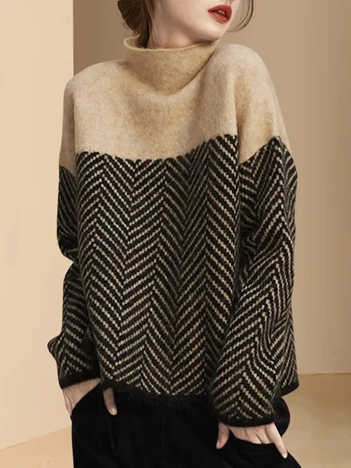 Alice Leroy | High Collar Loose Soft Jumper