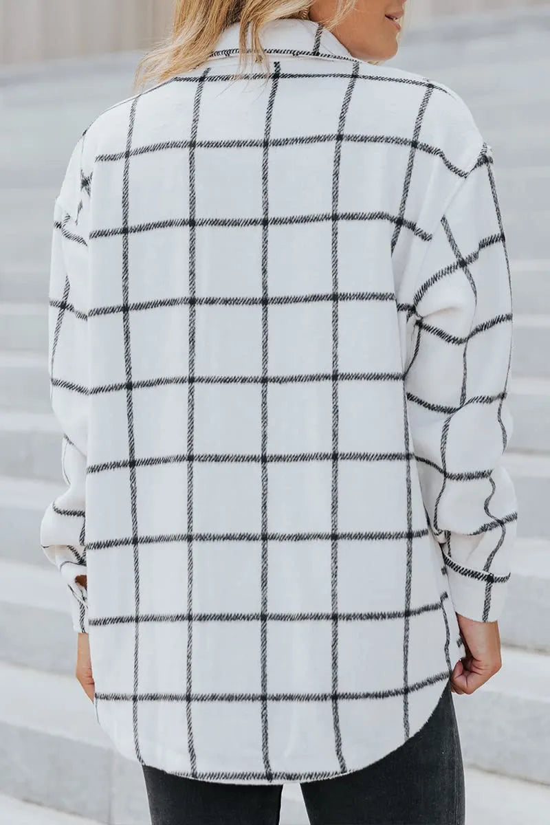 Leticia | Cosy Plaid Shacket