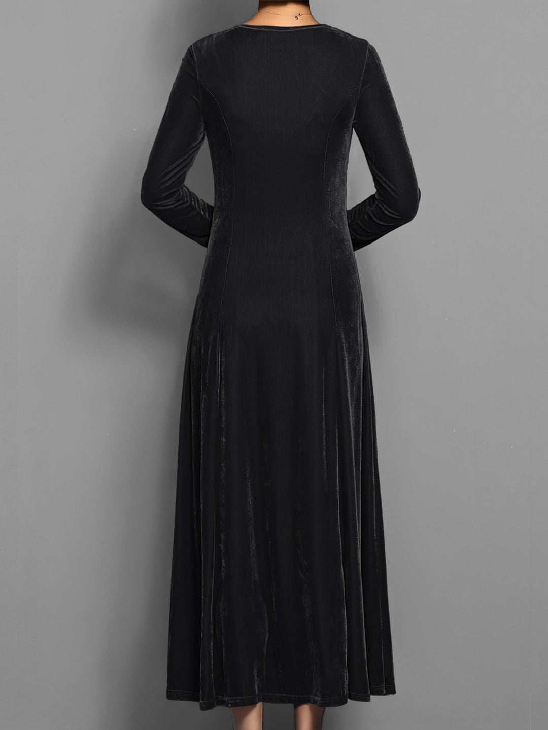 April | Soft Velvet Dress