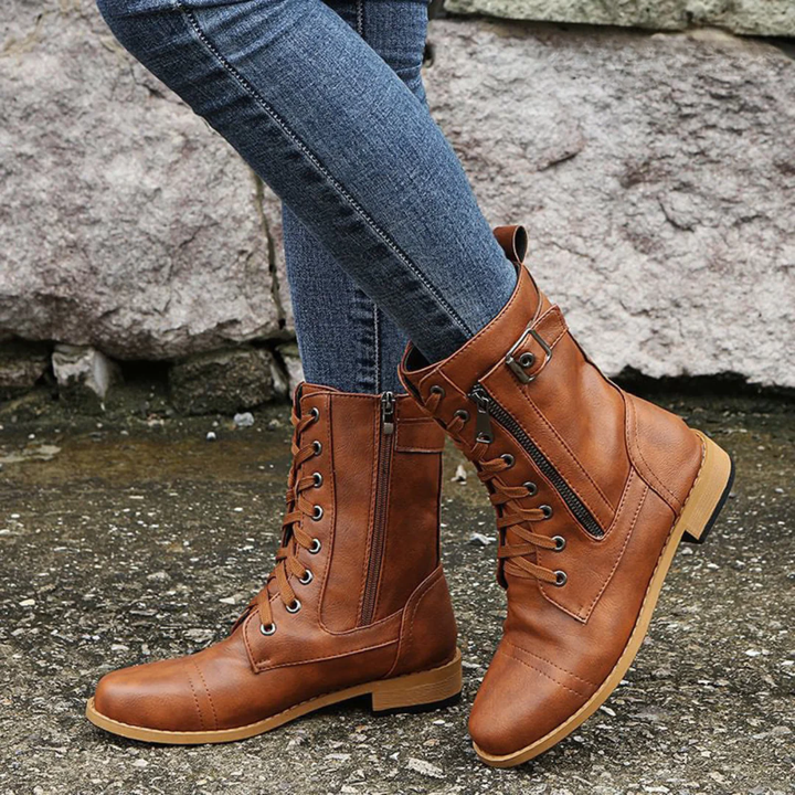 COMFORTA™ | Women's Waterproof Orthopedic Boots for All-Day Support