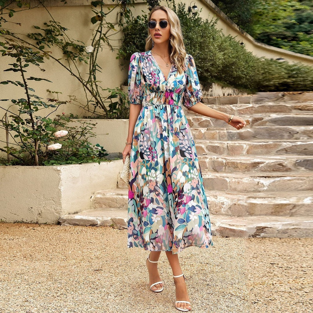 Kelly | Blossom Midi-Dress