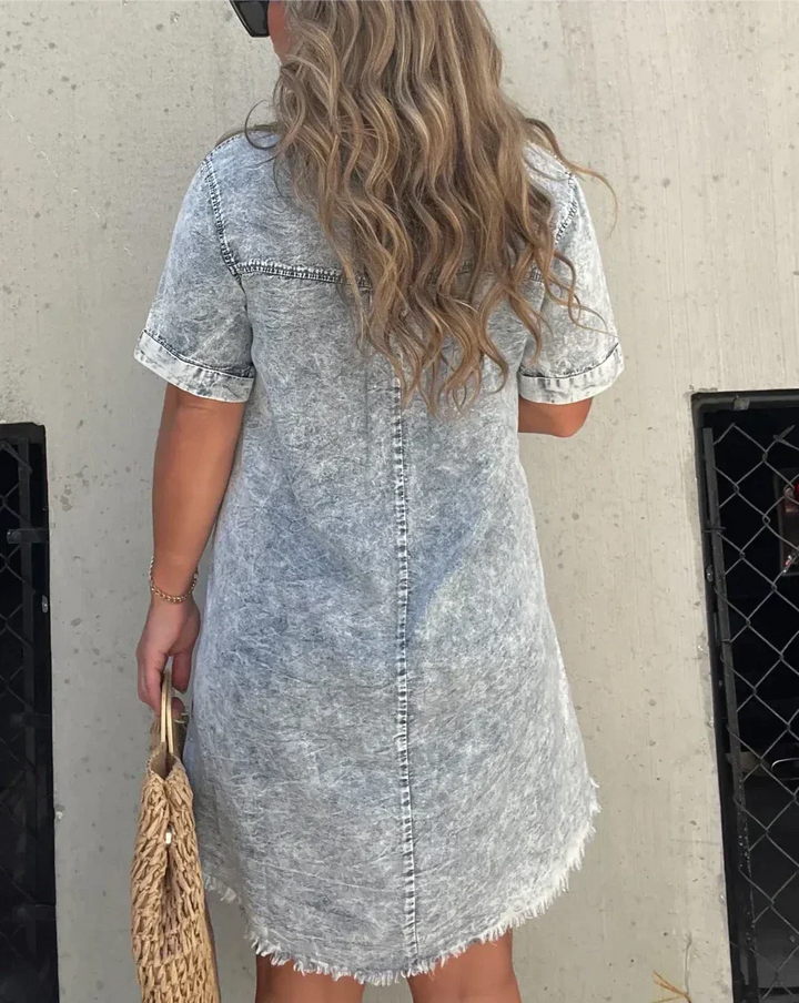 Vera | Denim Shirt Dress