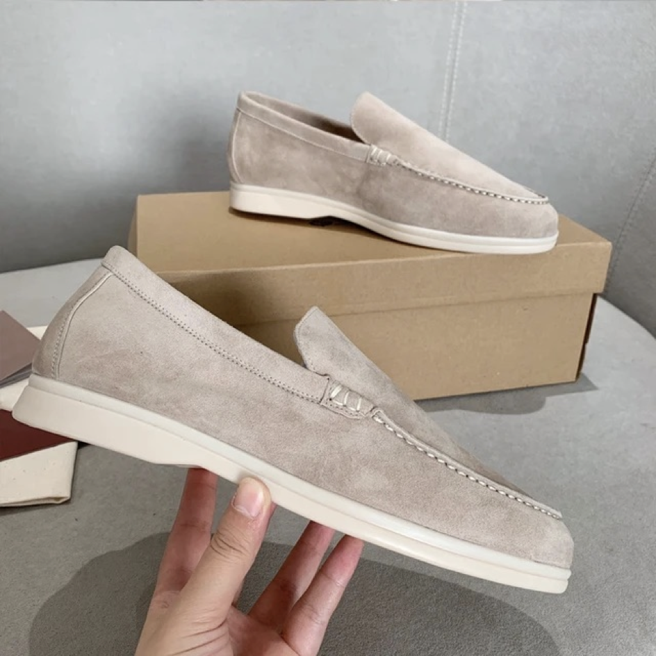 OLLIE | Suede Loafers