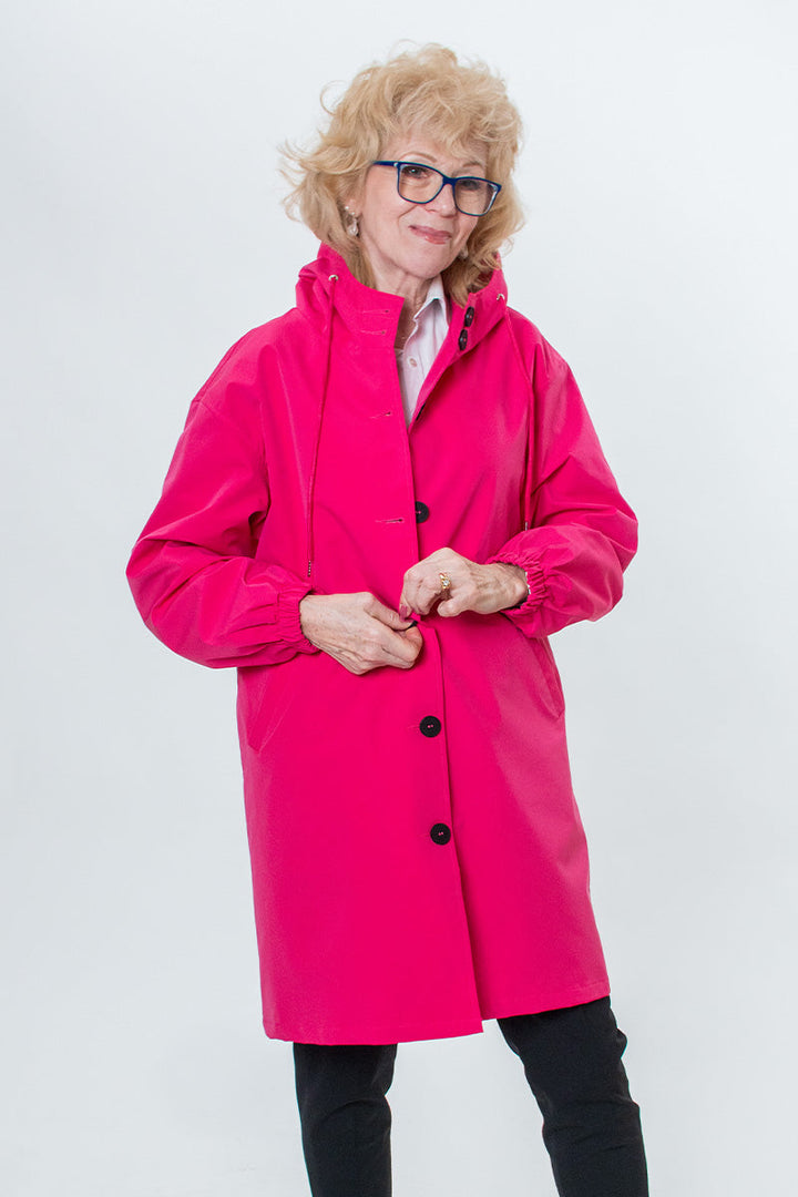 Leanne™ Water-Resistant Oversized Hooded Jacket