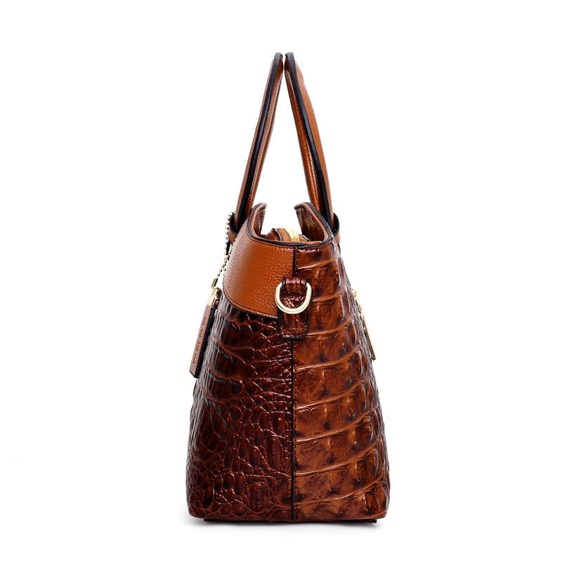 Ella™ Classic Croc | Versatile Vintage Bag