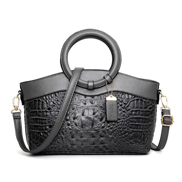 Ella™ Classic Croc | Versatile Vintage Bag