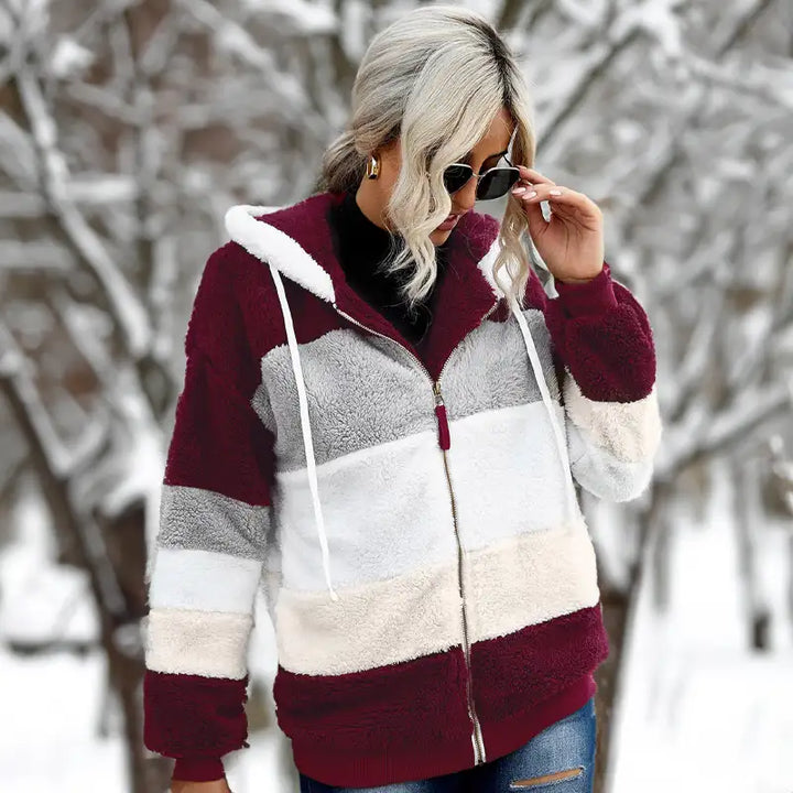 Erika™ - Comfortable and stylish warm fleece jacket